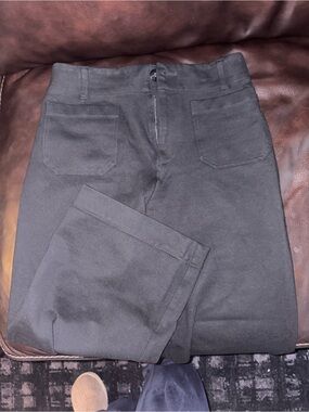 Maeve Black Stretch Tailored Pants